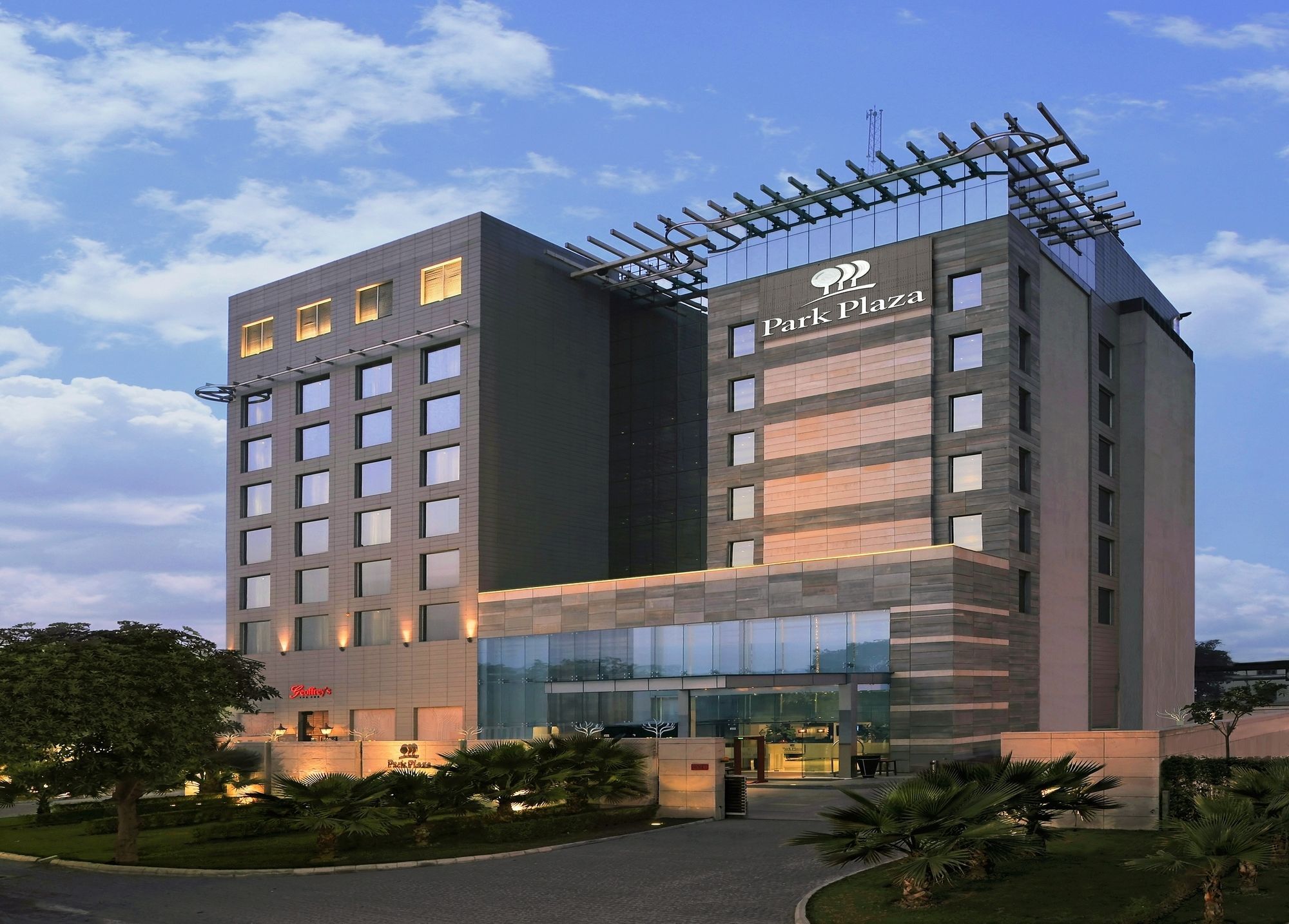 Hotel Park Plaza Faridabad Exterior foto